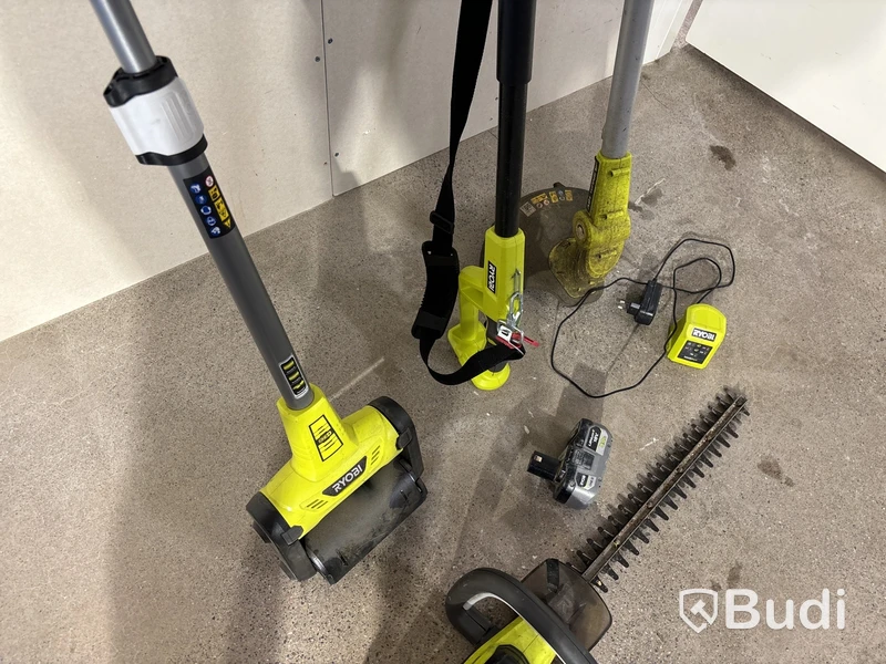 4 st Trädgårdsmaskiner Ryobi