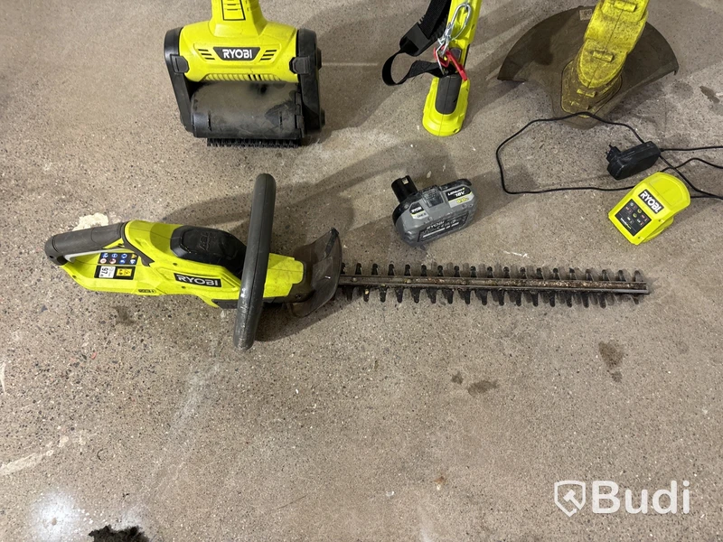 4 st Trädgårdsmaskiner Ryobi