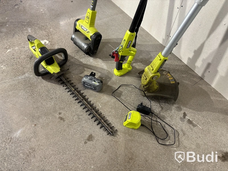 4 st Trädgårdsmaskiner Ryobi