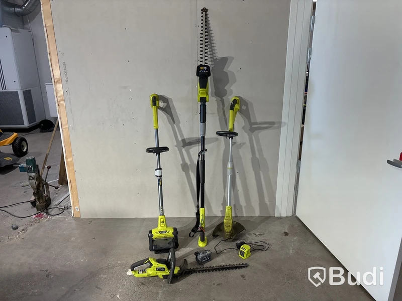 4 st Trädgårdsmaskiner Ryobi