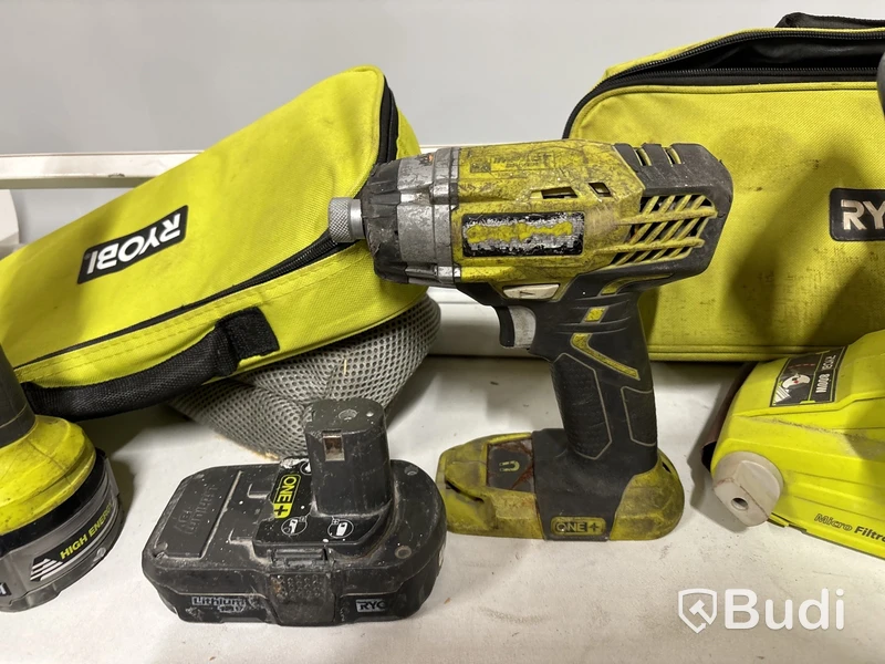 Maskinpaket Ryobi 8 st