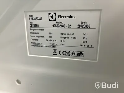 Kyl / frys Electrolux