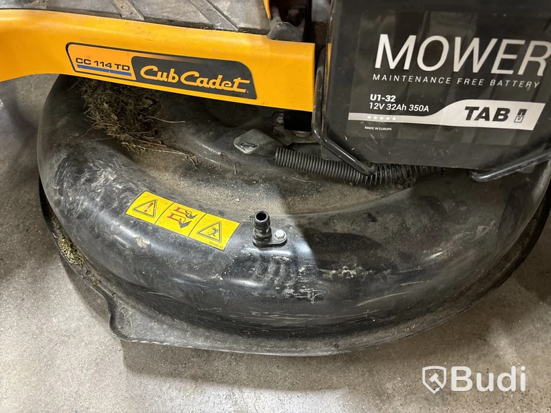 Åkgräsklippare Cub Cadet CC 114 TD, -2016