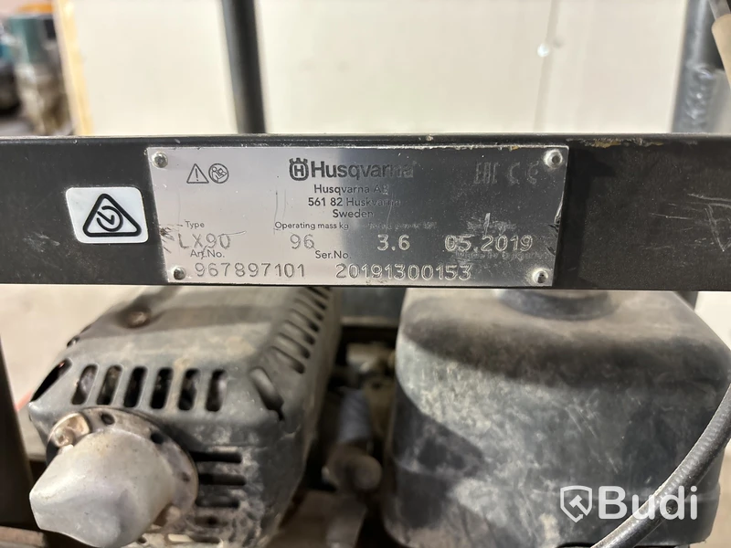 Vibroplatta rund Husqvarna LX90, -2019