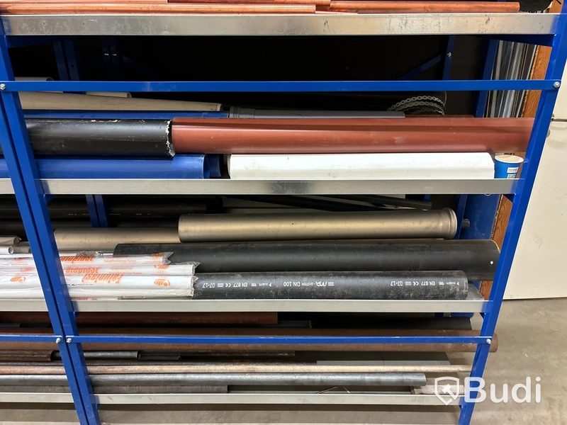 Materialställ med rör & gängstänger