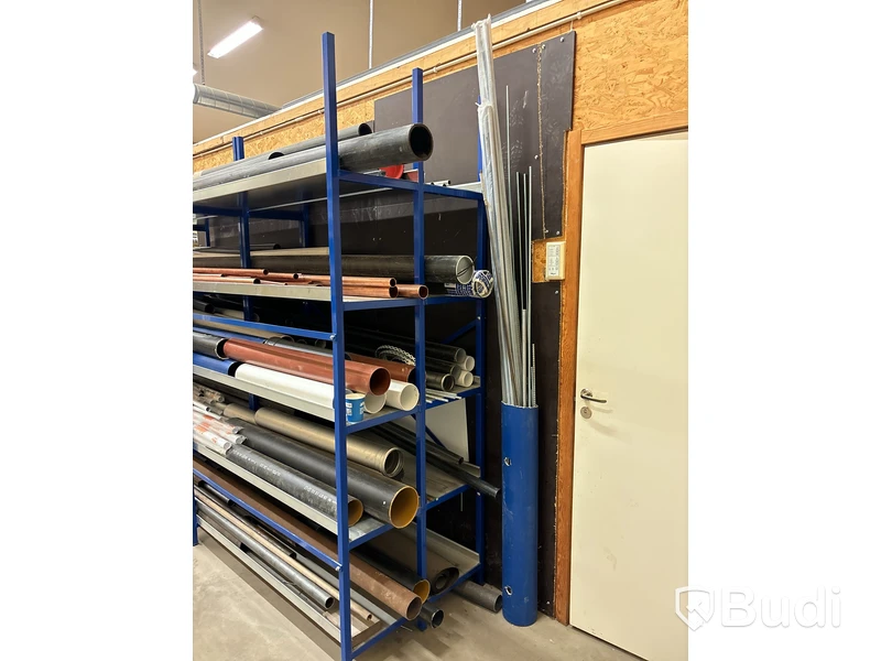 Materialställ med rör & gängstänger