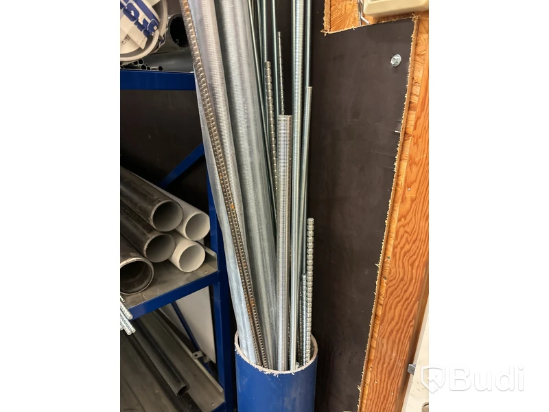 Materialställ med rör & gängstänger