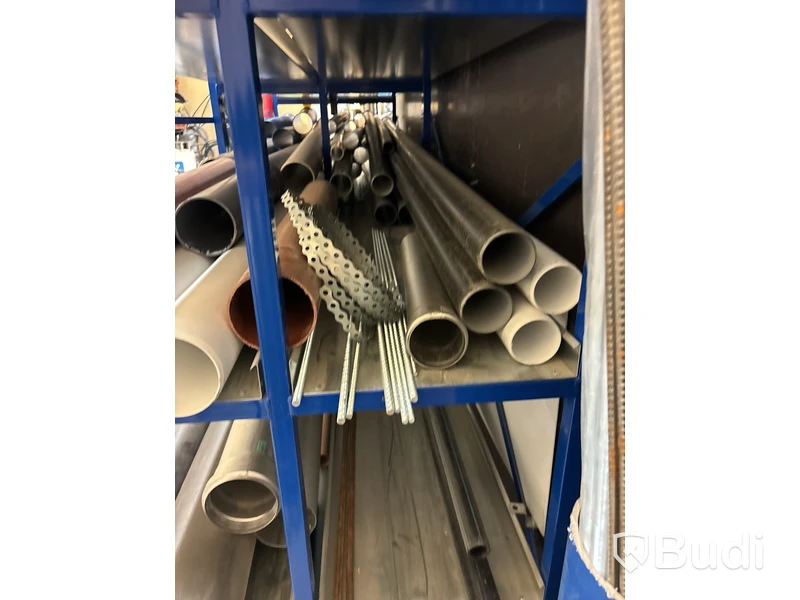 Materialställ med rör & gängstänger