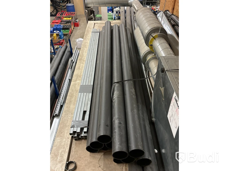 Materialställ med rör & gängstänger