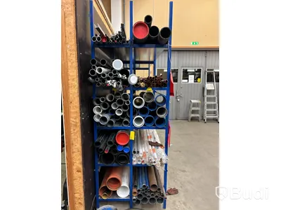 Materialställ med rör & gängstänger