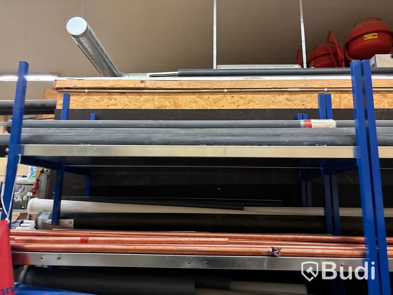Materialställ med rör & gängstänger