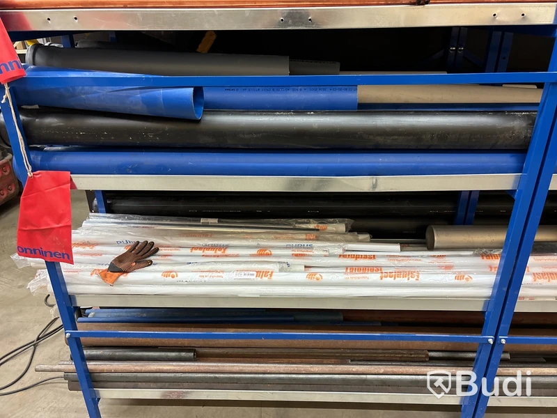 Materialställ med rör & gängstänger