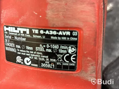 Borrhammare Hilti TE 6-A36