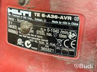 Borrhammare Hilti TE 6-A36