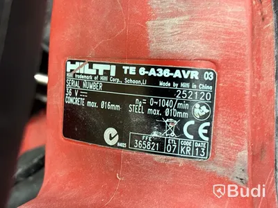 Borrhammare Hilti TE 6-A36