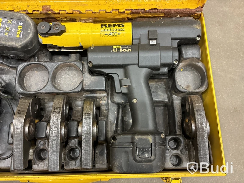 Pressmaskin Rems Mini-Press med 4 st pressbackar