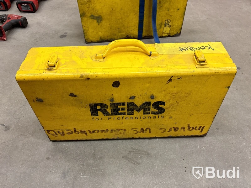 Pressmaskin Rems Mini-Press med 4 st pressbackar
