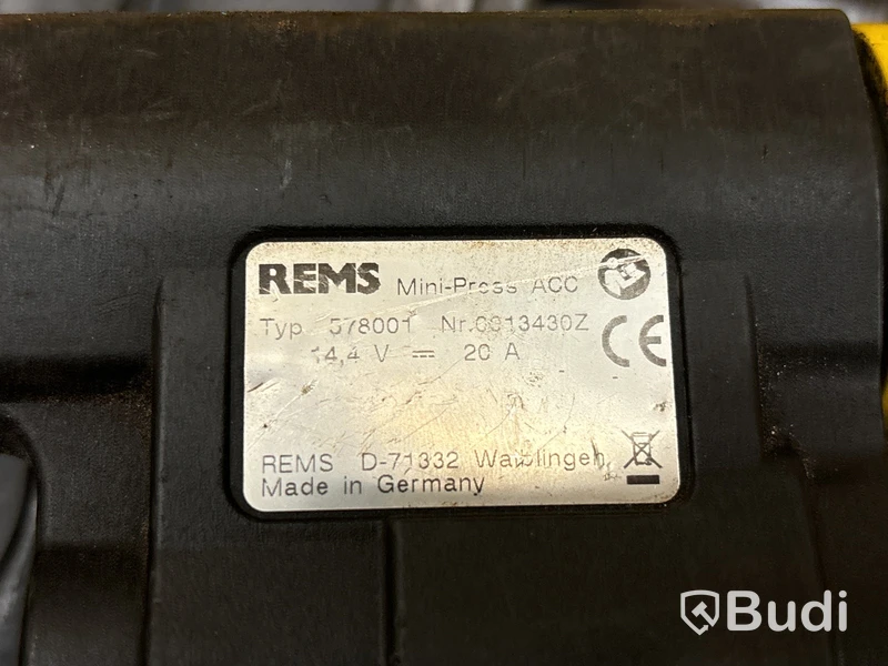 Pressmaskin Rems Mini-Press med 5 st pressbackar