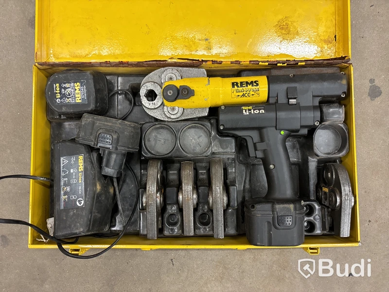 Pressmaskin Rems Mini-Press med 5 st pressbackar