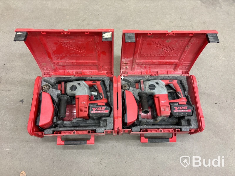 2 st borrhammare Milwaukee V 28 HX