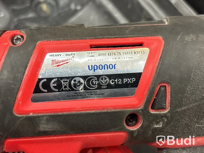 Expansionsmaskin Milwaukee C12 PXP