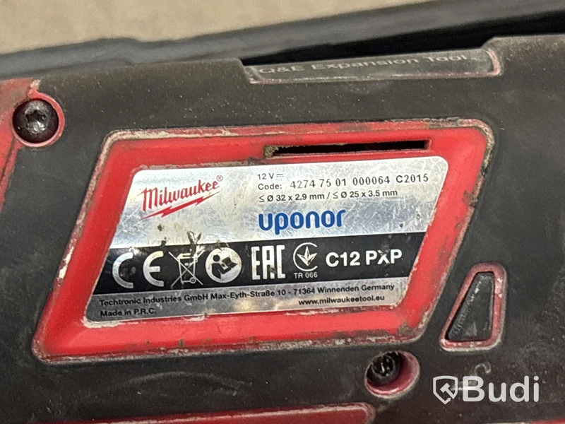 Expansionsmaskin Milwaukee C12 PXP