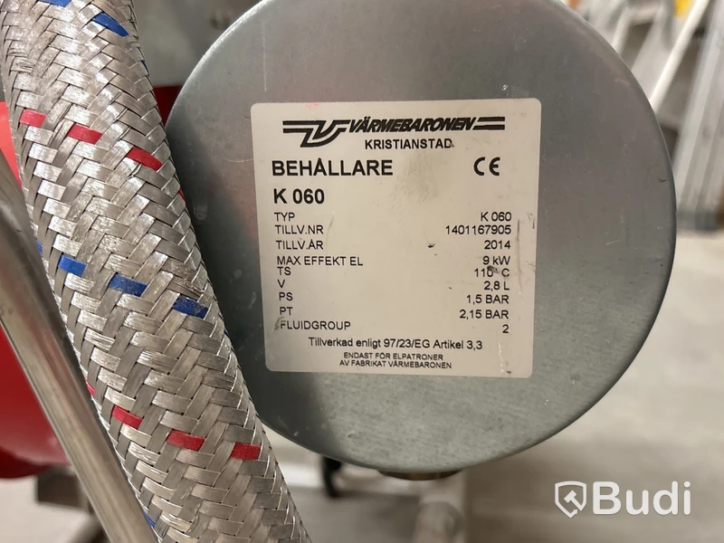 Mobil elpanna LK Byggpanna 9 kW
