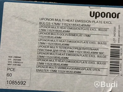 Allt i pallställ (universalrör, kem, cellplast, isolering m.m)