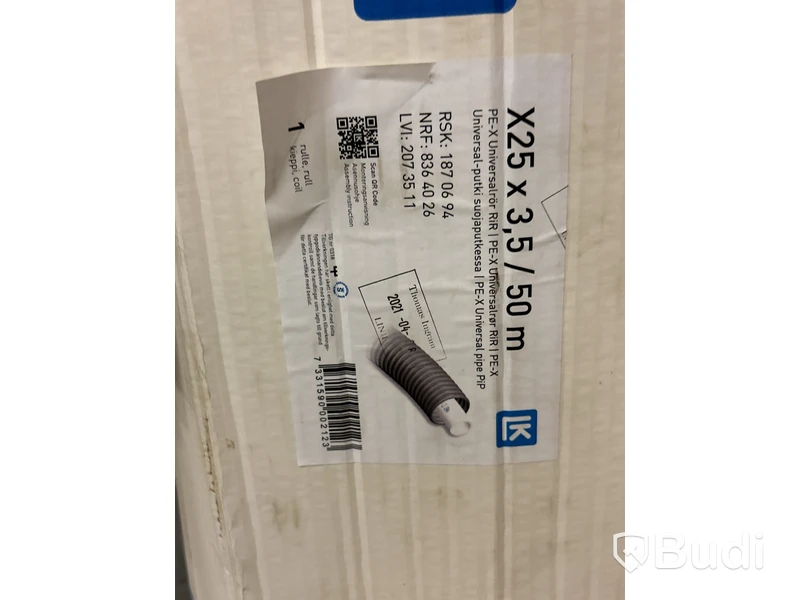 Allt i pallställ (universalrör, kem, cellplast, isolering m.m)