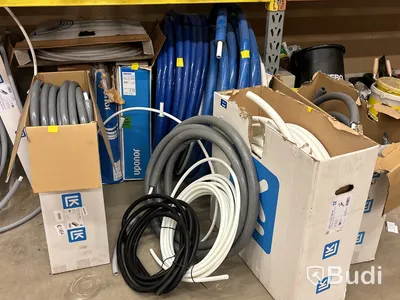 Allt i pallställ (universalrör, kem, cellplast, isolering m.m)