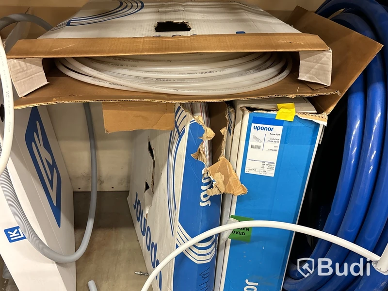 Allt i pallställ (universalrör, kem, cellplast, isolering m.m)