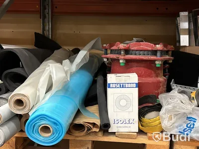 Allt i pallställ (universalrör, kem, cellplast, isolering m.m)