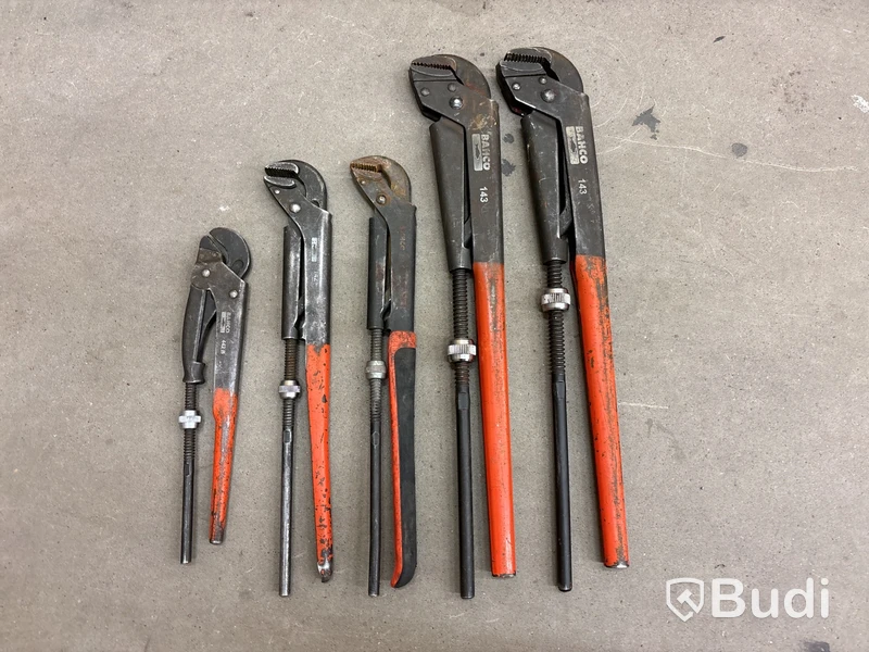 5 st rörtänger Bahco
