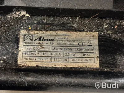 Rörrensningsaggregat Alcon R-90 - 90 Bar - 11 l/m