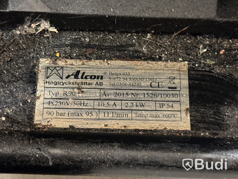 Rörrensningsaggregat Alcon R-90 - 90 Bar - 11 l/m