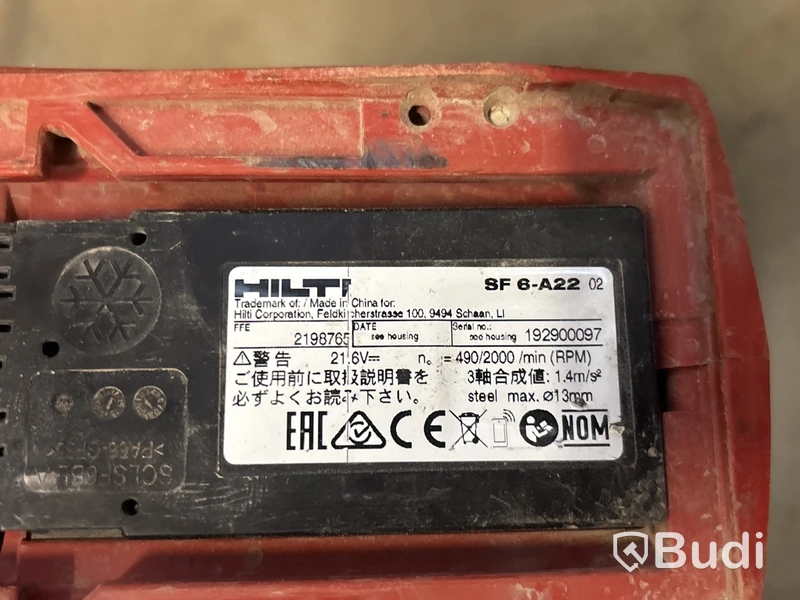 Vinkelkap & skruvdragare Hilti