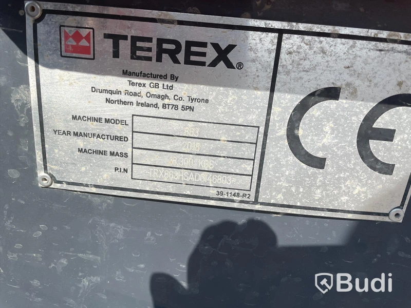 Sorteringsverk Terex Finlay 863, 2018, 982 timmar