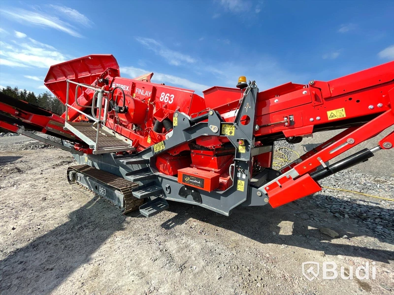 Sorteringsverk Terex Finlay 863, 2018, 982 timmar