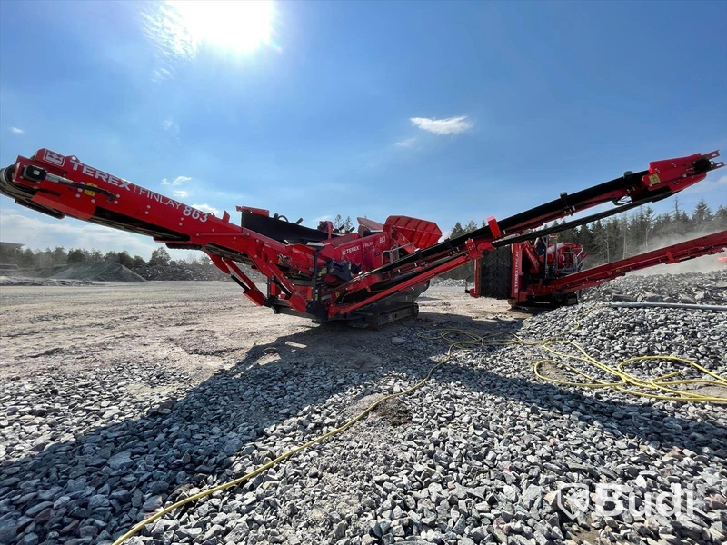Sorteringsverk Terex Finlay 863, 2018, 982 timmar
