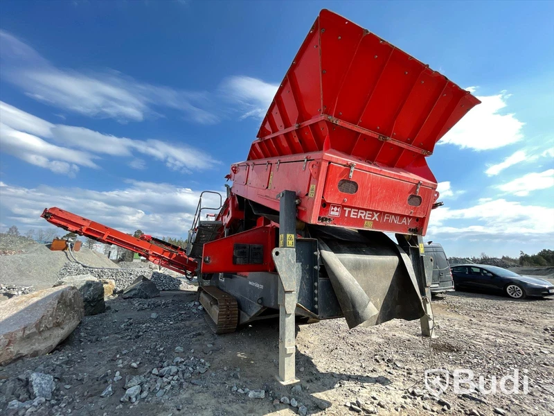 Sorteringsverk Terex Finlay 883+,  3547 timmar. År 2014