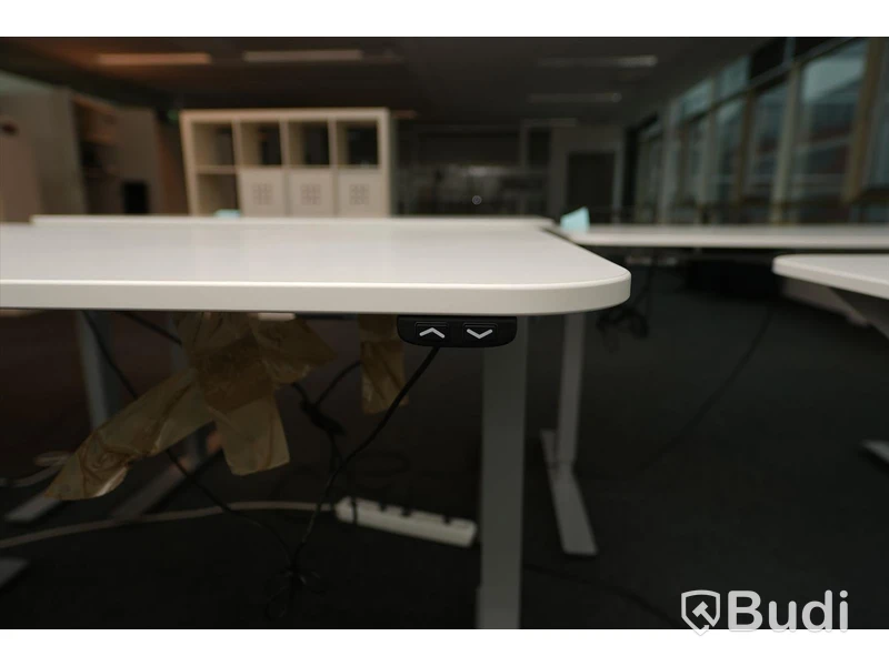 Elektriskt höj och sänkbart skrivbord, Funktionstestat. B:120cm, D:80cm