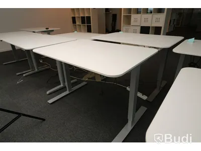 Elektriskt höj och sänkbart skrivbord, Funktionstestat. B:120cm, D:80cm