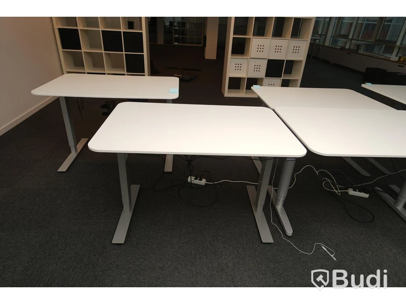 Elektriskt höj och sänkbart skrivbord, Funktionstestat. B:120cm, D:80cm