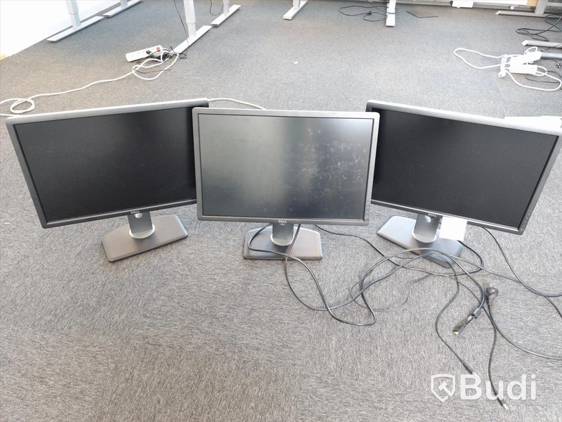 3 st Datorskärm 24” Dell U2412M