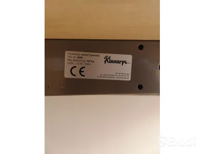 Höj- och sänkbart skrivbord Kinnarps 220x210
