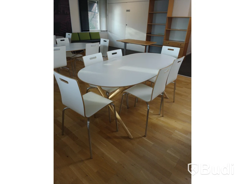 Matbord med 6st stolar L:185 cm B:90 cm H:72,5 cm