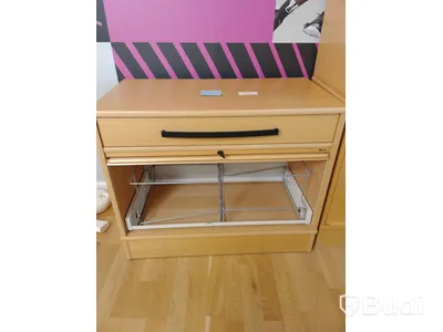 Skåp med låsbart jalusi Kinnarps 67x80x40 cm