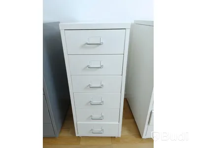Hurts - 3 st. Ikea, grå och vit metall, på hjul.