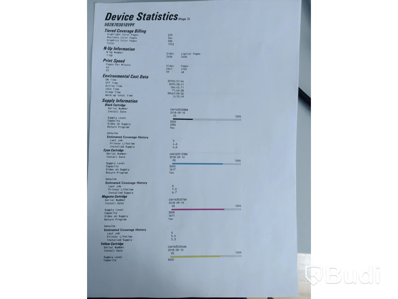 Skrivare Lexmark CS720, laserskrivare
