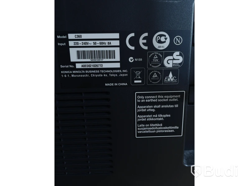 Skrivare KONICA MINOLTA bizhub C360
